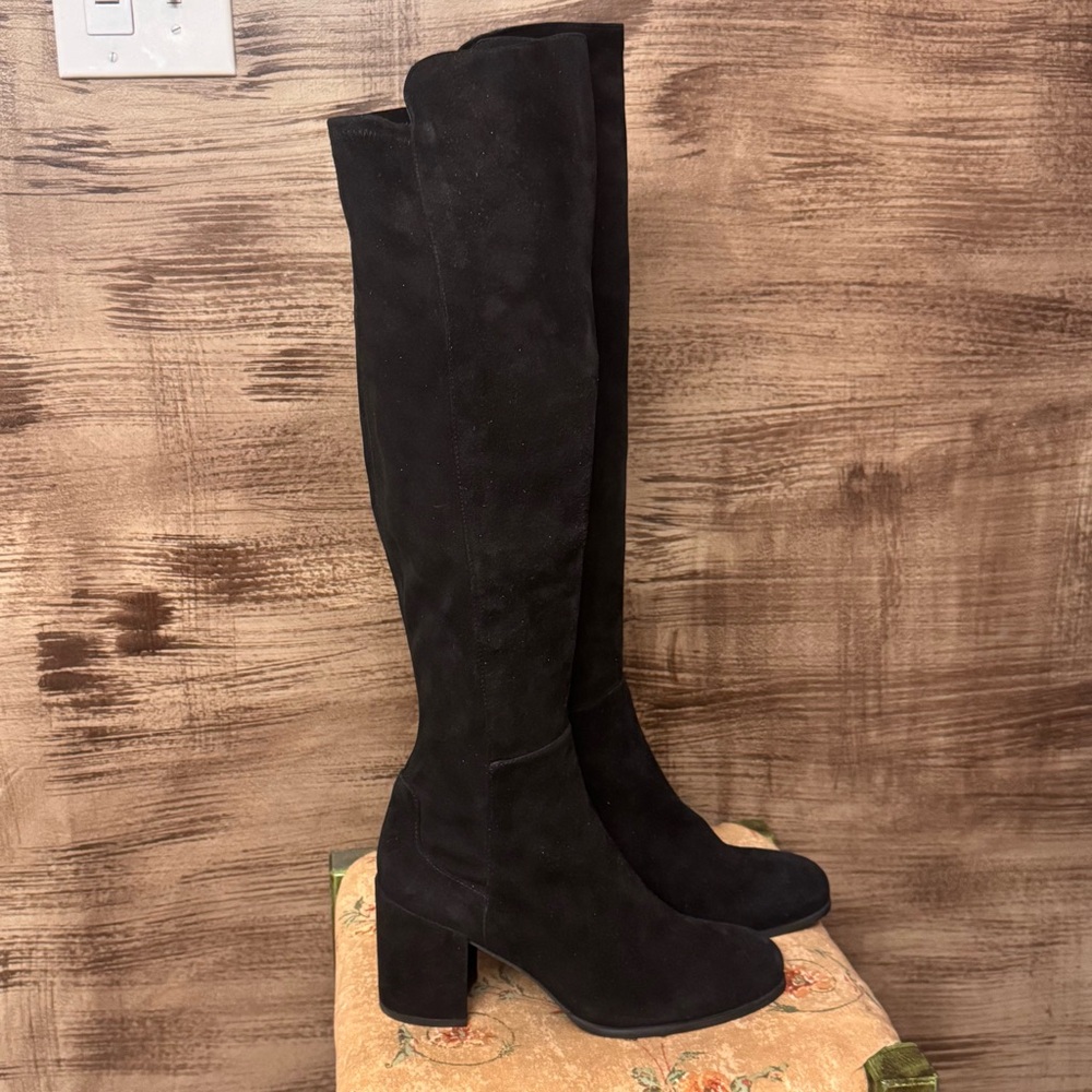 Stuart Weitzman over the knee suede boots